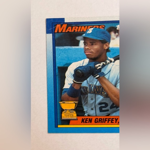 1990 Topps All Star Rookie: Ken Griffey JR. # 336 - Picture 4 of 8
